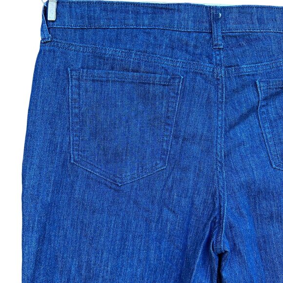 Old Navy The Flirt Dark Blue Flare Bell Bottom Jeans Size 16 - Picture 11 of 12